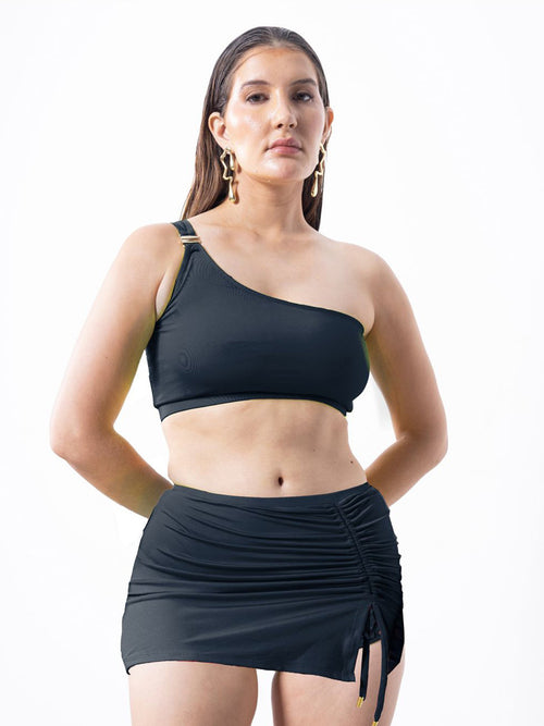 Black Solid Bikini Set – AISW-230C