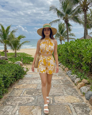 Hibiscus Co-ord Set